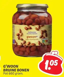 Dekamarkt G'woon bruine bonen aanbieding