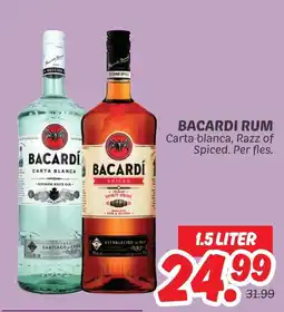 Dekamarkt Bacardi rum aanbieding