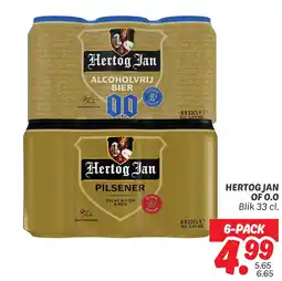 Dekamarkt Hertog jan of 0.0 aanbieding