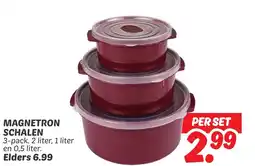 Dekamarkt Magnetron schalen aanbieding