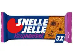 Hoogvliet Snelle Jelle Kruidkoek rozijnen aanbieding