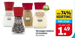 Hoogvliet Verstegen molens of strooiers aanbieding