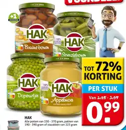 Hoogvliet HAK aanbieding