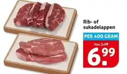 Hoogvliet Rib of sukadelappen aanbieding