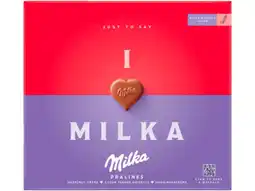 Hoogvliet Milka I love pralines aanbieding