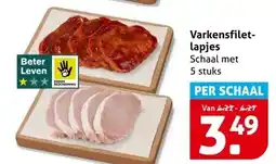 Hoogvliet Varkensfiletlapjes aanbieding