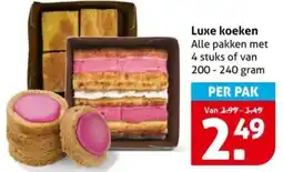 Hoogvliet Luxe koeken aanbieding