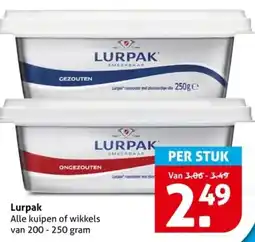 Hoogvliet Lurpak roomboter met plan aanbieding