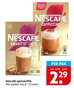 Hoogvliet Nescafé oploskoffie aanbieding
