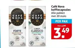 Hoogvliet Café Nova koffiecapsules aanbieding