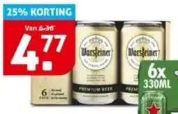 Hoogvliet Warsteiner aanbieding