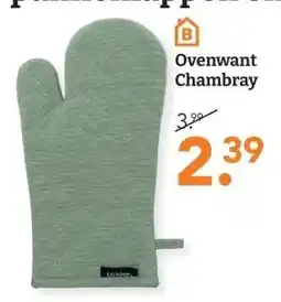 Blokker Ovenwant Chambray aanbieding