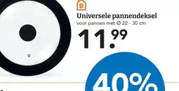Blokker Universele pannendeksel aanbieding