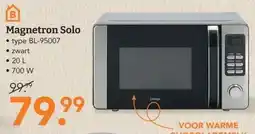 Blokker Magnetron Solo aanbieding
