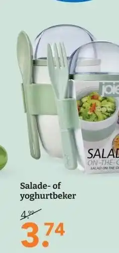 Blokker Salade-of yoghurtbeker aanbieding