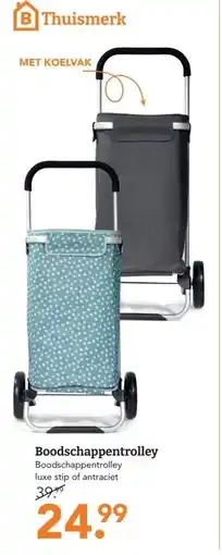 Blokker Boodschappentrolley aanbieding