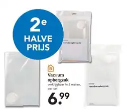 Blokker Vacuum opbergzak aanbieding