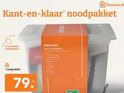 Blokker Noodpakket aanbieding