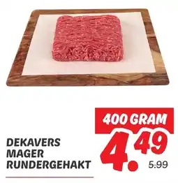 Dekamarkt Dekavers mager rundergehakt aanbieding