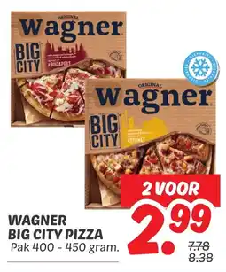 Dekamarkt Wagner big city pizza aanbieding