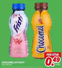 Dekamarkt Chocomel of fristi aanbieding