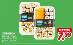 Dekamarkt Sushibox aanbieding