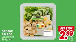 Dekamarkt Groene salade aanbieding