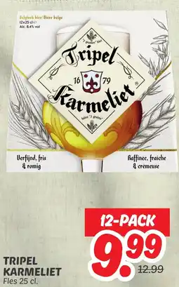 Dekamarkt Tripel karmeliet aanbieding