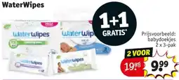 Kruidvat WaterWipes aanbieding