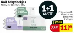 Kruidvat Naïf babydoekjes aanbieding