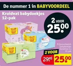 Kruidvat Kruidvat babydoekjes aanbieding