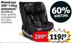 Kruidvat MamaLoes 360° i-Size Autostoel aanbieding