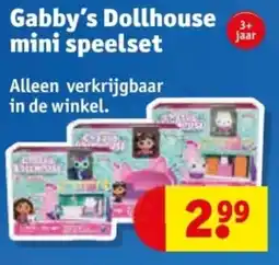 Kruidvat Gabby's Dollhouse mini speelset aanbieding