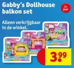 Kruidvat Gabby's Dollhouse balkon set aanbieding