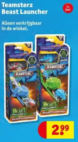 Kruidvat Teamsterz Beast Launcher aanbieding