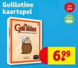 Kruidvat Guillotine kaartspel aanbieding