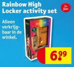 Kruidvat Rainbow High Locker activity set aanbieding