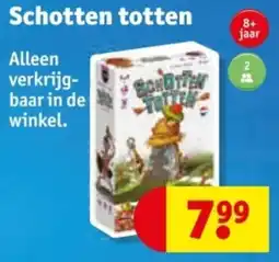 Kruidvat Schotten totten aanbieding