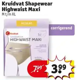 Kruidvat Kruidvat Shapewear Highwaist Maxi aanbieding
