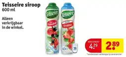 Kruidvat Teisseire siroop aanbieding