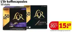 Kruidvat L'Or koffiecapsules aanbieding