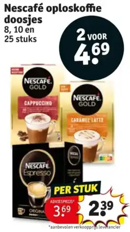 Kruidvat Nescafé oploskoffie aanbieding