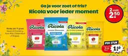 Kruidvat Keuze uit Cranberry, Fresh Mint, Citroen Munt of Original aanbieding
