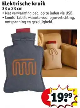 Kruidvat Elektrische kruik aanbieding