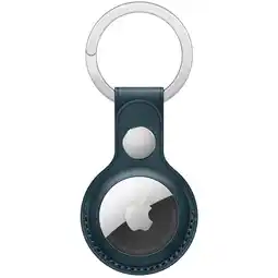 ANWB Apple Leather Key Ring AirTag Blauw aanbieding