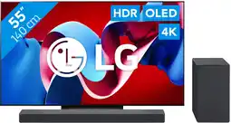 Coolblue LG 55 OLED EVO C4 4K (2024) + LG DSC9S (2024) aanbieding