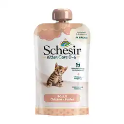 Zooplus Voordeelpakket: 20x 150g Schesir Kitten in Crème Kip natvoer voor katten aanbieding