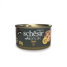 Zooplus 12x80g Schesir After Dark Kip natvoer voor katten aanbieding