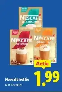 Lidl Nescafé koffie aanbieding