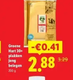Lidl Groene Hart 30+ plakken jong belegen aanbieding